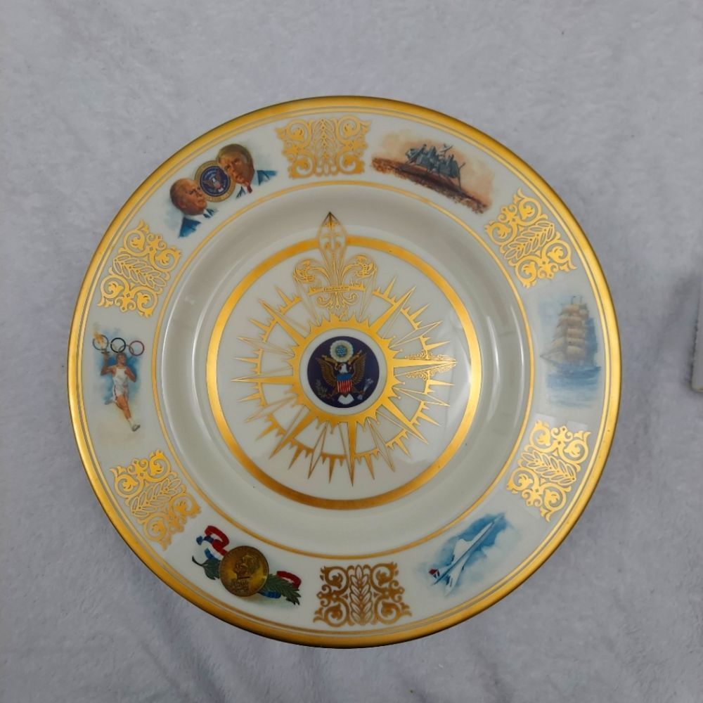 Vintage 1976 U.S. Historical Plate #1824/5000 Ltd. Ed.